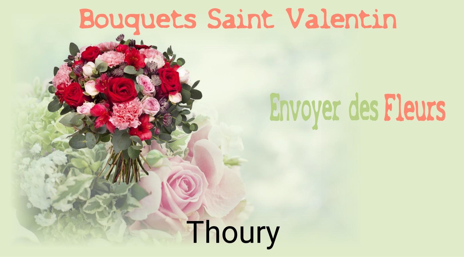 Roses de Saint-Valentin livrées à Thoury